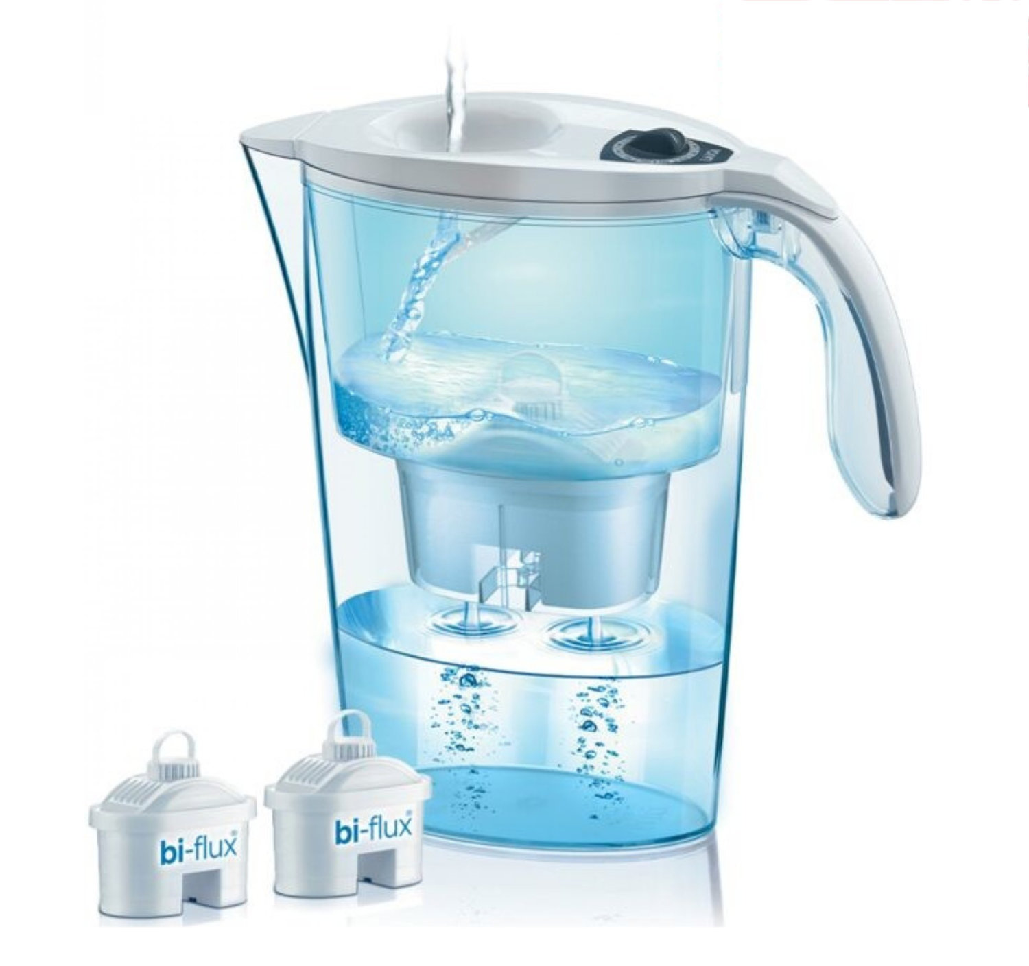 Filtrační konvice Laica Stream Line starter pack J9029C3, bílá