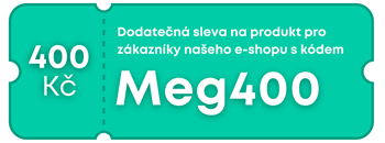 Dodatečná sleva 400 Kč pro zákazníky našeho e-shopu