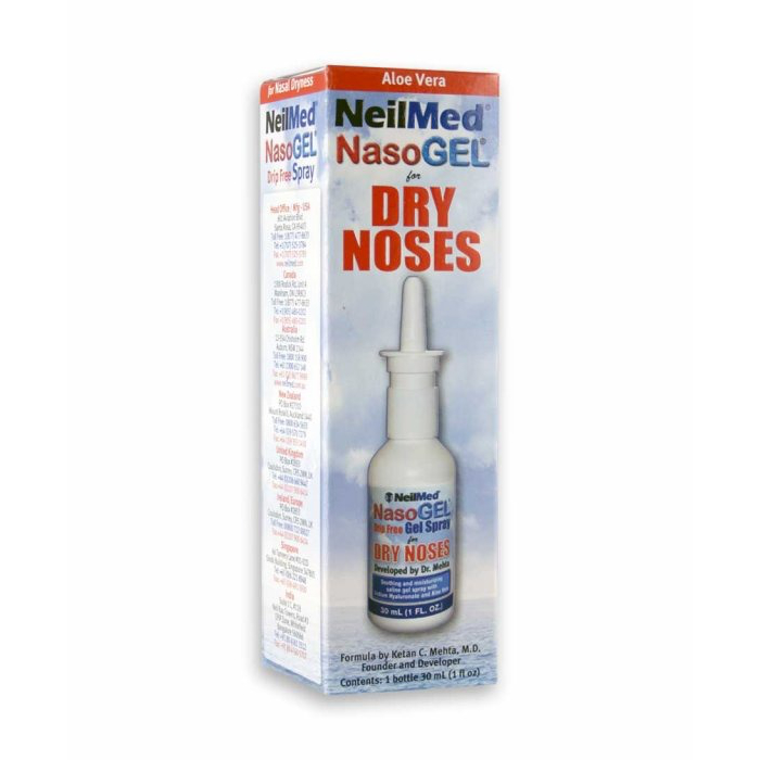 Levně Zvlhčující sprej do nosu Nasogel 30 ml