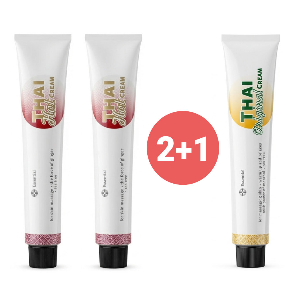 Levně Výhodný balíček: 2× Thai Hot Cream Essential 100 g