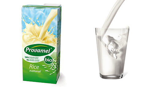 Rýžové nápoje jsou pro malé dítě bezpečné, i když nemohou nahradit živočišné mléko v plném rozsahu (zdroj: Provamel)